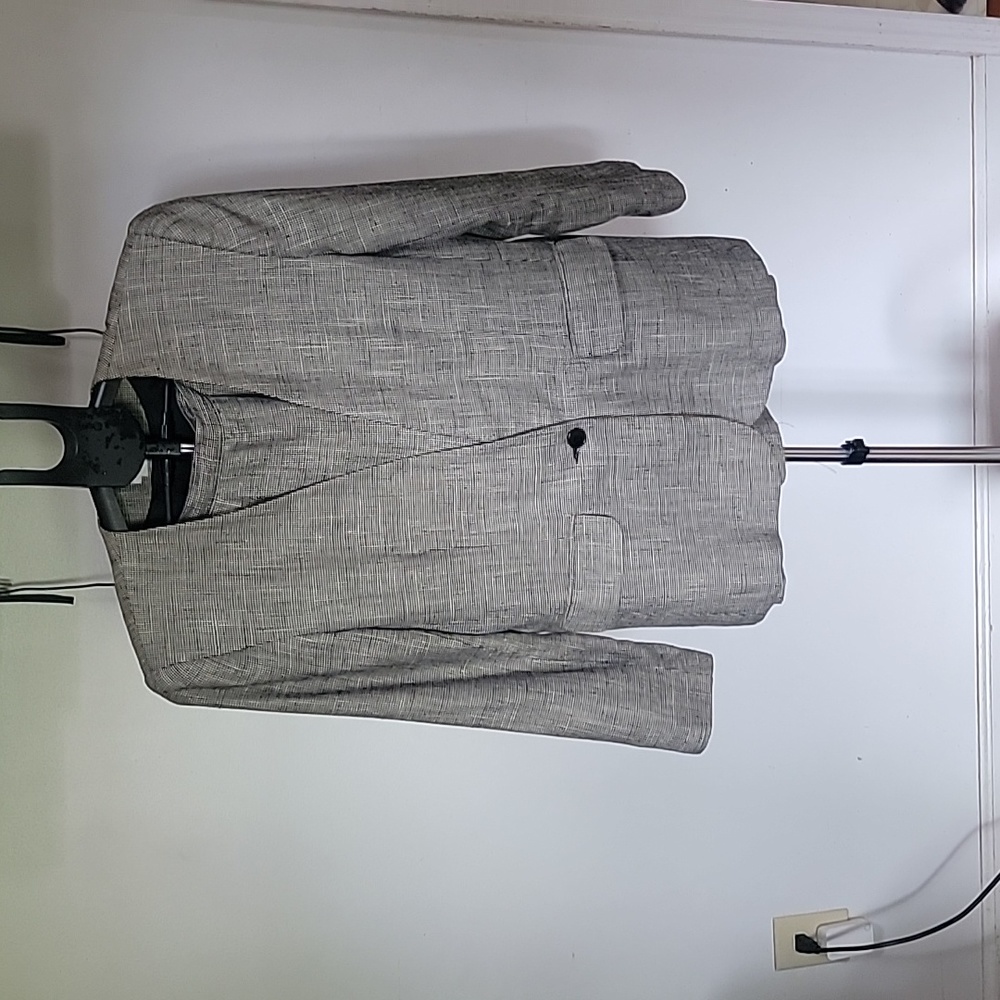 Vintage Women's Barclay Square Suit, Color Gray, Size 12